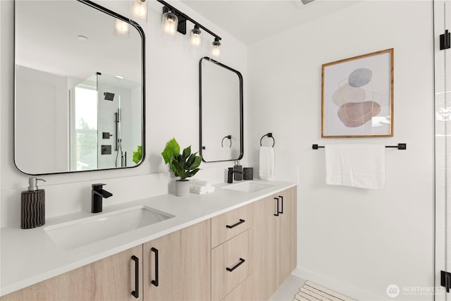 1521 N 39th St, Seattle, WA 98103 - bathroom featuring double vanity
