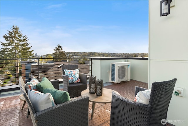 1521 N 39th St, Seattle, WA 98103 - balcony with ac unit