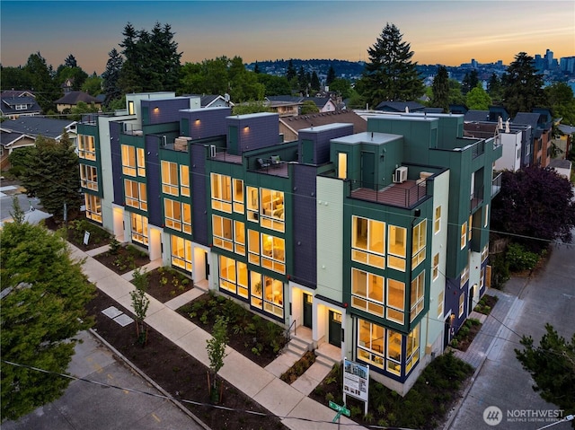 1521 N 39th St, Seattle, WA 98103 - property at dusk with a residential view