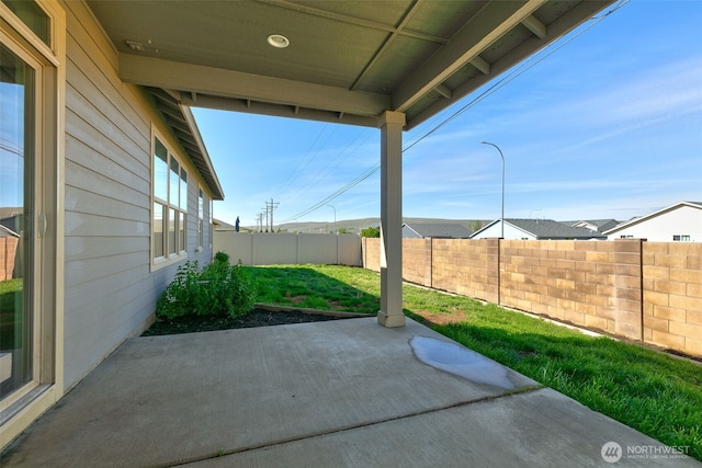 view of patio / terrace