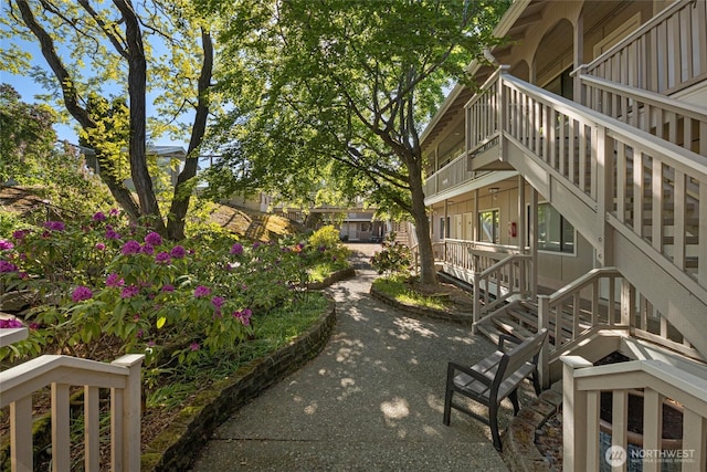 250 Tucker Ave Unit 25, Friday Harbor, WA 98250 - view of yard featuring a balcony
