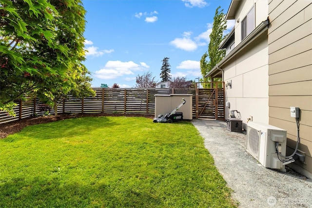 4720 Spring Vista Way, Bellingham, WA 98226 - view of yard with a cooling unit