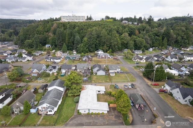 2404 Sumner Ave, Aberdeen, WA 98520 - aerial view of property's location featuring nearby suburban area