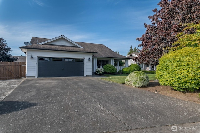 1392 Myers Dr, Ferndale, WA 98248 - view of front facade with concrete driveway and an attached garage