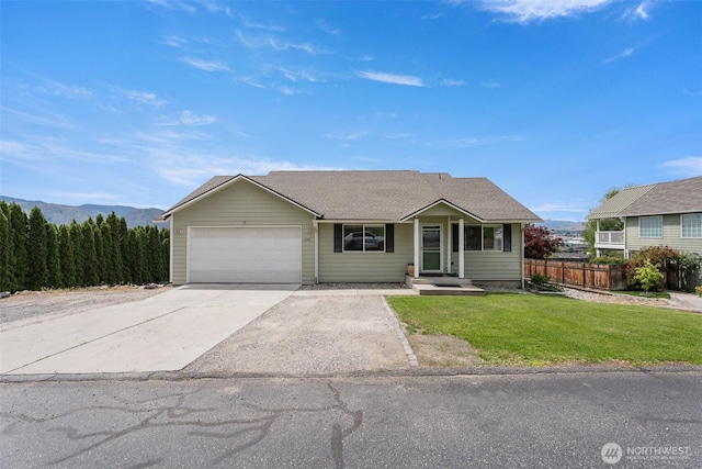 2707 Angel Ln, East Wenatchee, WA 98802 - view of front of house featuring an attached garage and driveway
