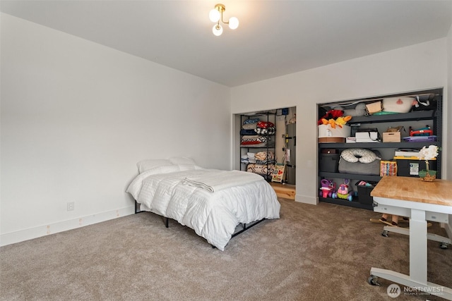 2707 Angel Ln, East Wenatchee, WA 98802 - carpeted bedroom with baseboards