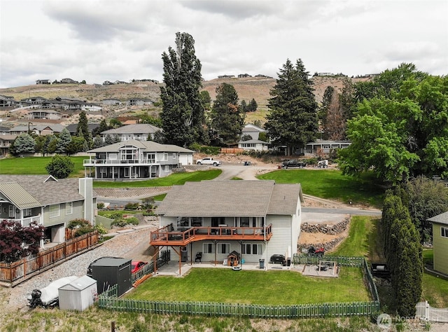 2707 Angel Ln, East Wenatchee, WA 98802 - aerial perspective of suburban area