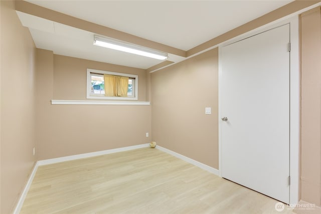 229 S 171st St, Burien, WA 98148 - basement featuring wood finished floors and baseboards