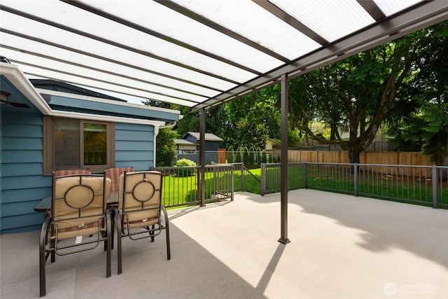 229 S 171st St, Burien, WA 98148 - view of patio / terrace with a pergola and outdoor dining area