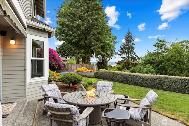 2601 59th St SW, Everett, WA 98203 - view of patio with outdoor dining area