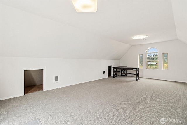 16915 32nd Ave E, Tacoma, WA 98446 - additional living space featuring lofted ceiling, carpet floors, and baseboards