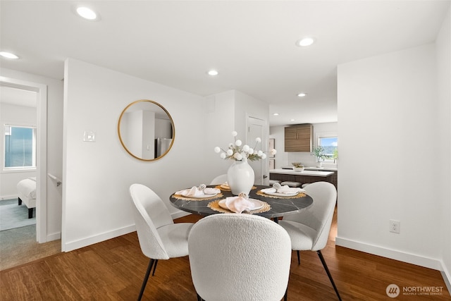 5903 19th Ave S, Seattle, WA 98108 - dining room with recessed lighting and wood finished floors