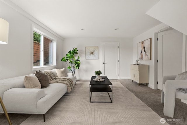 5903 19th Ave S, Seattle, WA 98108 - living room with carpet and baseboards