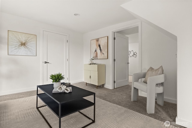 5903 19th Ave S, Seattle, WA 98108 - living area featuring carpet flooring and baseboards