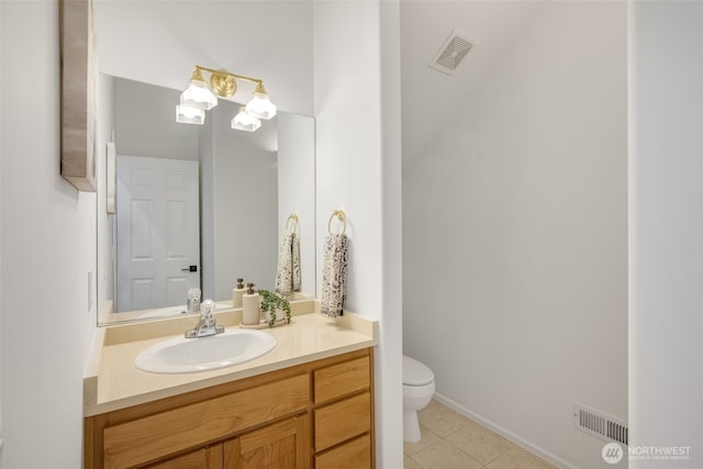 20347 86th Pl NE, Bothell, WA 98011 - bathroom with tile patterned floors, toilet, vanity, and baseboards