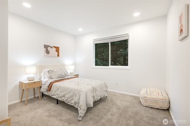 20347 86th Pl NE, Bothell, WA 98011 - bedroom featuring carpet, recessed lighting, and baseboards