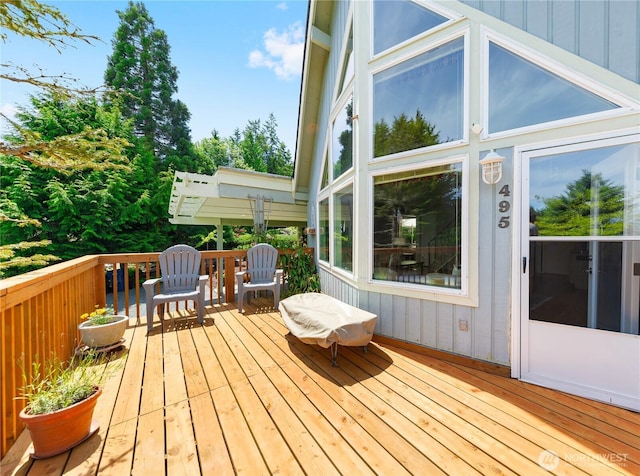 495 Colville Ln, Conner, WA 98257 - view of deck