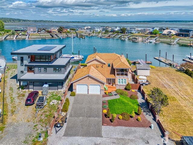 4020 Mayne Ln, Ferndale, WA 98248 - view from above of property featuring a large body of water