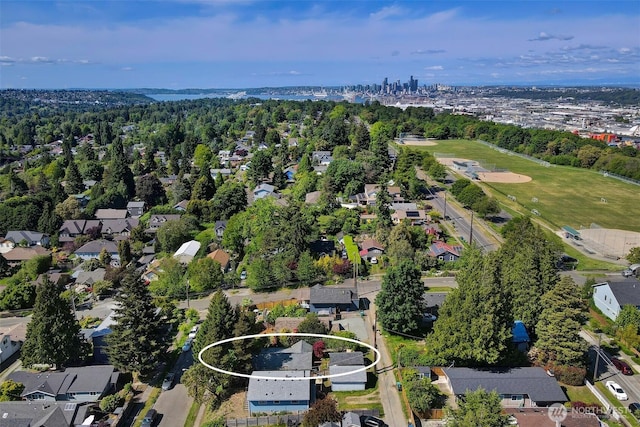 7508 13th Ave SW, Seattle, WA 98106 - aerial perspective of suburban area