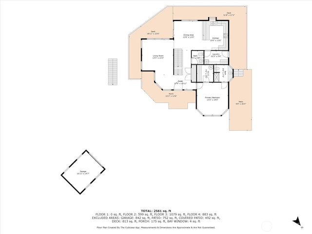 187 Acorn, Longview, WA 98632 - floor plan / room layout