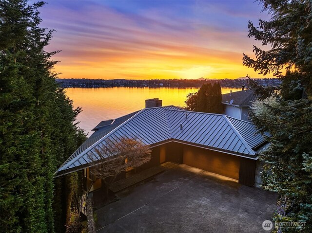 7703 W Mercer Way, Mercer Island, WA 98040 - dock area featuring a water view