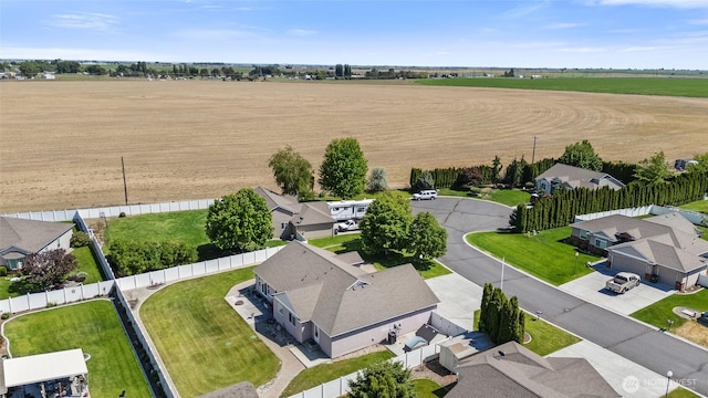 9488 SE Benjamin Way, Moses Lake, WA 98837 - aerial view of sparsely populated area featuring nearby suburban area