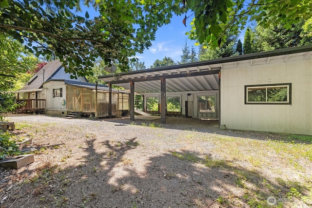 44119 Fir Rd, Gold Bar, WA 98251 - rear view of property with a deck