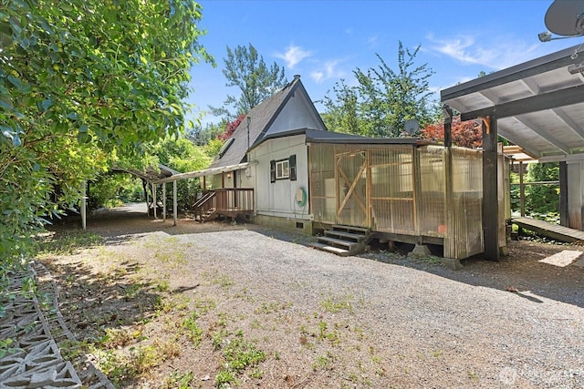 44119 Fir Rd, Gold Bar, WA 98251 - back of house with crawl space