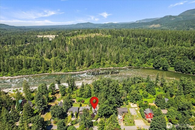 44119 Fir Rd, Gold Bar, WA 98251 - aerial view of property's location with mountains