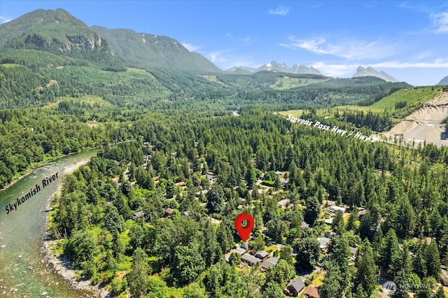 44119 Fir Rd, Gold Bar, WA 98251 - view of property location with a mountain backdrop