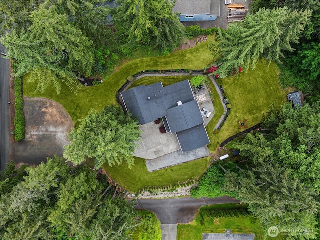 464 7th Ave, Fox Island, WA 98333 - aerial view of property and surrounding area
