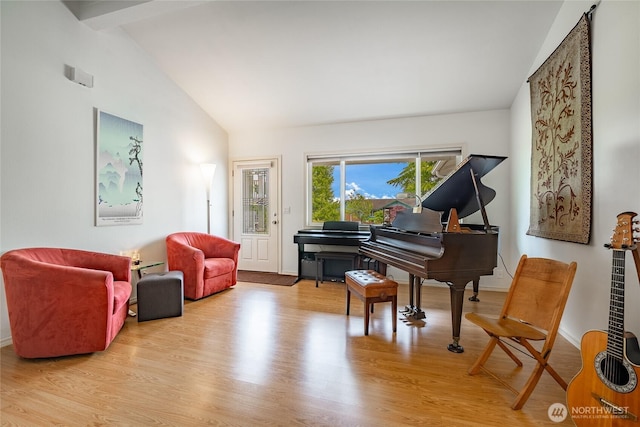 8039 Niska Rd, Blaine, WA 98230 - sitting room featuring wood finished floors and baseboards