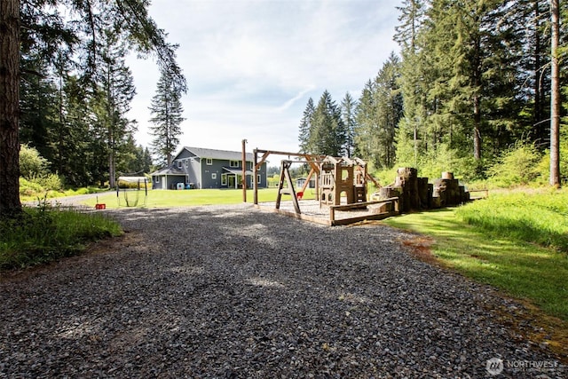 view of community playground