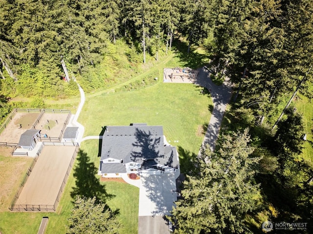 bird's eye view
