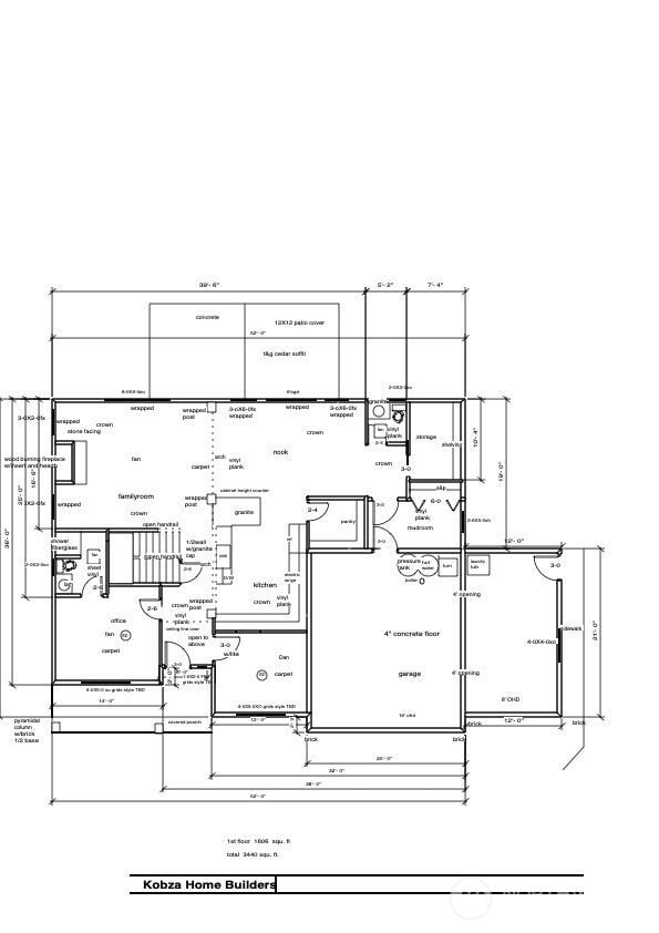 home floor plan