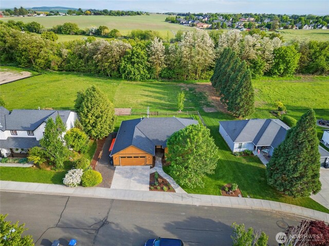 52 Buttonquail Ln, Walla Walla, WA 99362 - aerial perspective of suburban area