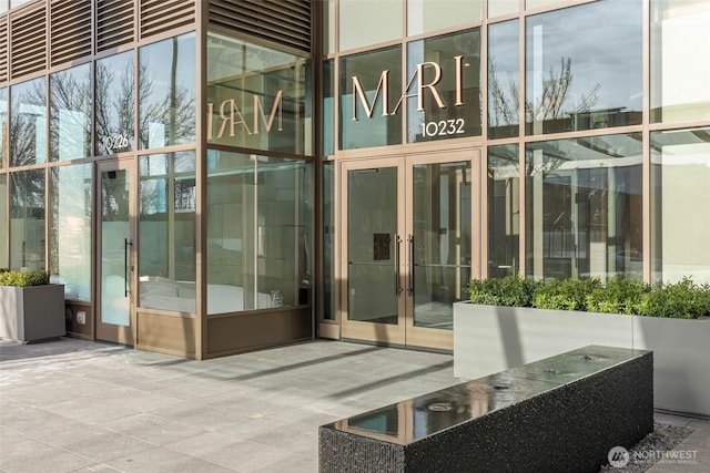 10232 NE 10th St Unit 506, Bellevue, WA 98004 - view of exterior entry featuring french doors