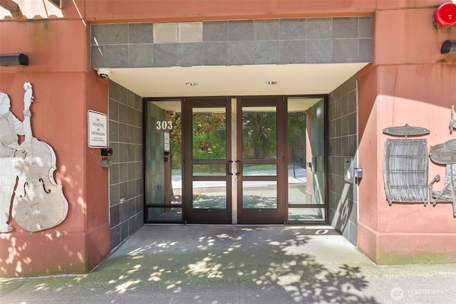 303 23rd Ave S Unit 308, Seattle, WA 98144 - entrance to property featuring french doors and a security system