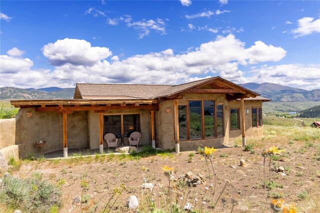 3B Johnny Haase Ln, Winthrop, WA 98862 - back of property with a mountain view