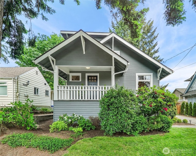 746 N 89th St, Seattle, WA 98103 - view of front of home featuring covered porch