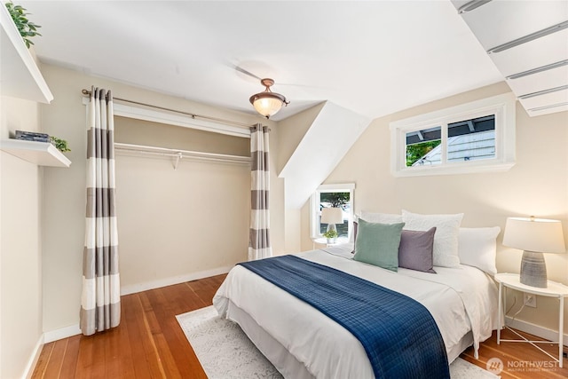 746 N 89th St, Seattle, WA 98103 - bedroom with wood finished floors and baseboards