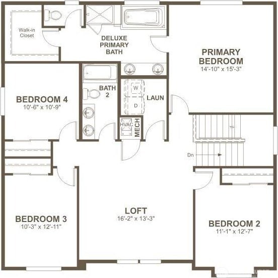 20263 145th St E Unit 857, Bonney Lake, WA 98391 - floor plan / room layout