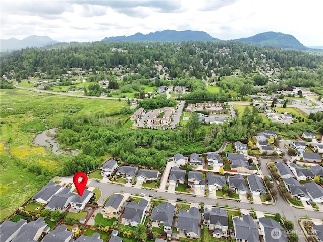 4155 Autumn Way, Mount Vernon, WA 98273 - view of property location with a mountainous background and nearby suburban area
