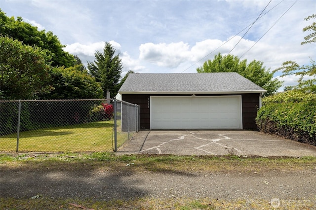 1122 G St, Centralia, WA 98531 - view of detached garage