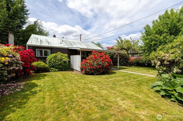 1122 G St, Centralia, WA 98531 - view of green lawn