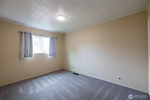 1122 G St, Centralia, WA 98531 - carpeted spare room featuring crown molding and baseboards