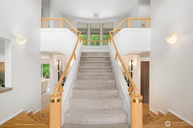 4102 205th Ave SE, Sammamish, WA 98075 - stairs with baseboards