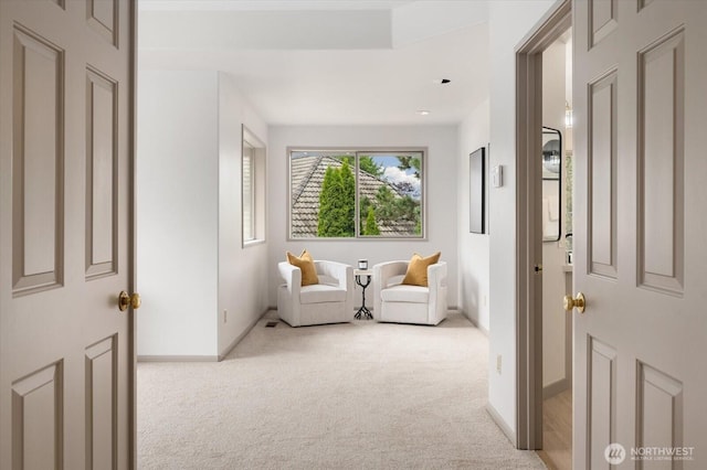 4102 205th Ave SE, Sammamish, WA 98075 - sitting room featuring carpet and baseboards