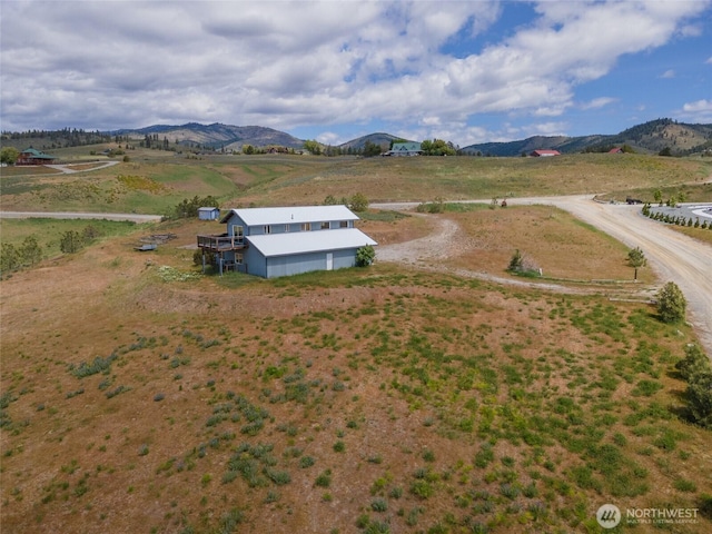 645 Chelan Trails Rd, Chelan, WA 98816 - overview of rural landscape featuring a mountain backdrop