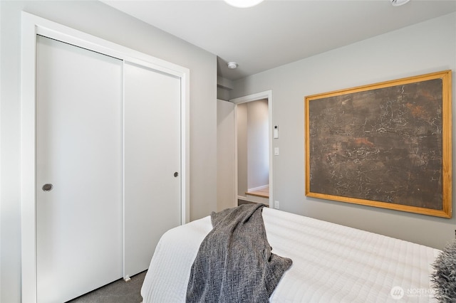 1801 NW 65th St Unit C, Seattle, WA 98117 - carpeted bedroom featuring a closet